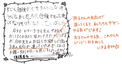 反応が全然違う！これはお願いするしかないと思いました