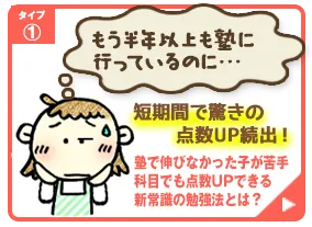 短期間で驚きの点数UP続出