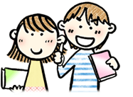 イラスト:男性・女性スタッフ