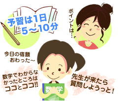 予習は1日5~10分