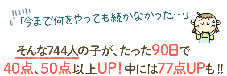 あすなろではこんな子が特に結果がでます