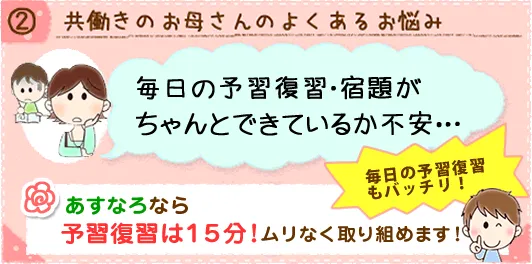 毎日の予習復習・宿題がちゃんとできているのか不安…