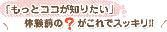 「もっとここが知りたい」